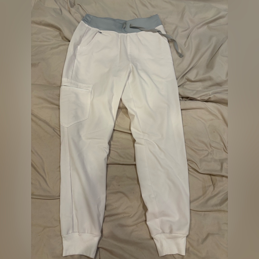 Figs white scrub pants